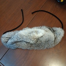 Vintage 1940s Or 1950s Fur Collar With Strings