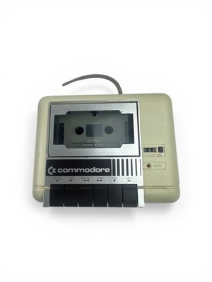 Commodore C2N 1530 Datasette Bandlaufwerk für C64 VIC-20 ungetestet Vintage