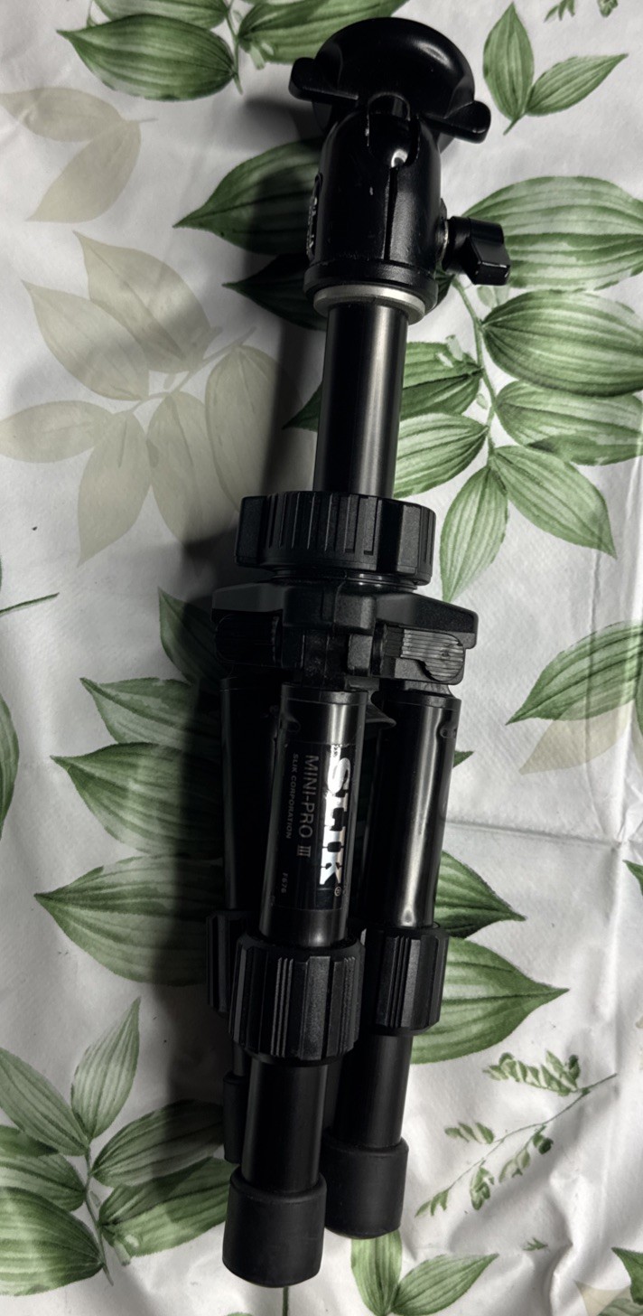 Slik Mini Pro III Camera Tripod with SBH-100 Ball Head for Photography