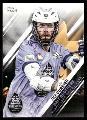 Zach Currier 2022 Topps Premier League Lacrosse #AW-7