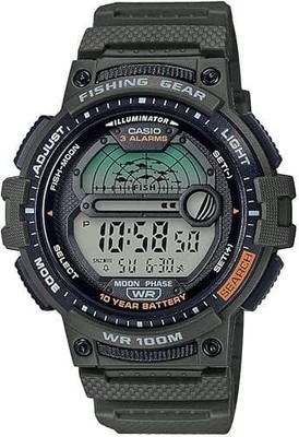 CASIO Fishing Timer Watch WS-1200H-3AVCF