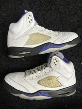 Air Jordan 5 Concord Black White Purple Metallic 2022 - Size 13