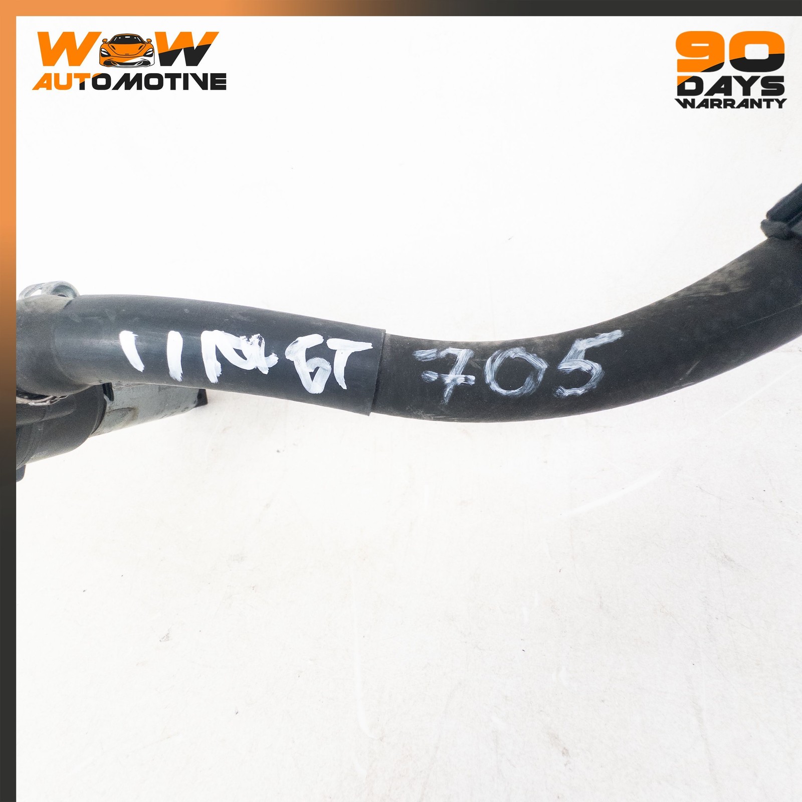 03-19 MASERATI GRANTURISMO AUXILIARY CIRCULATION WATER PUMP HOSE ASSEMBLY OEM