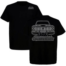 Classic Squarebody Truck T-Shirt 70s 80s Pickup Graphic Tee