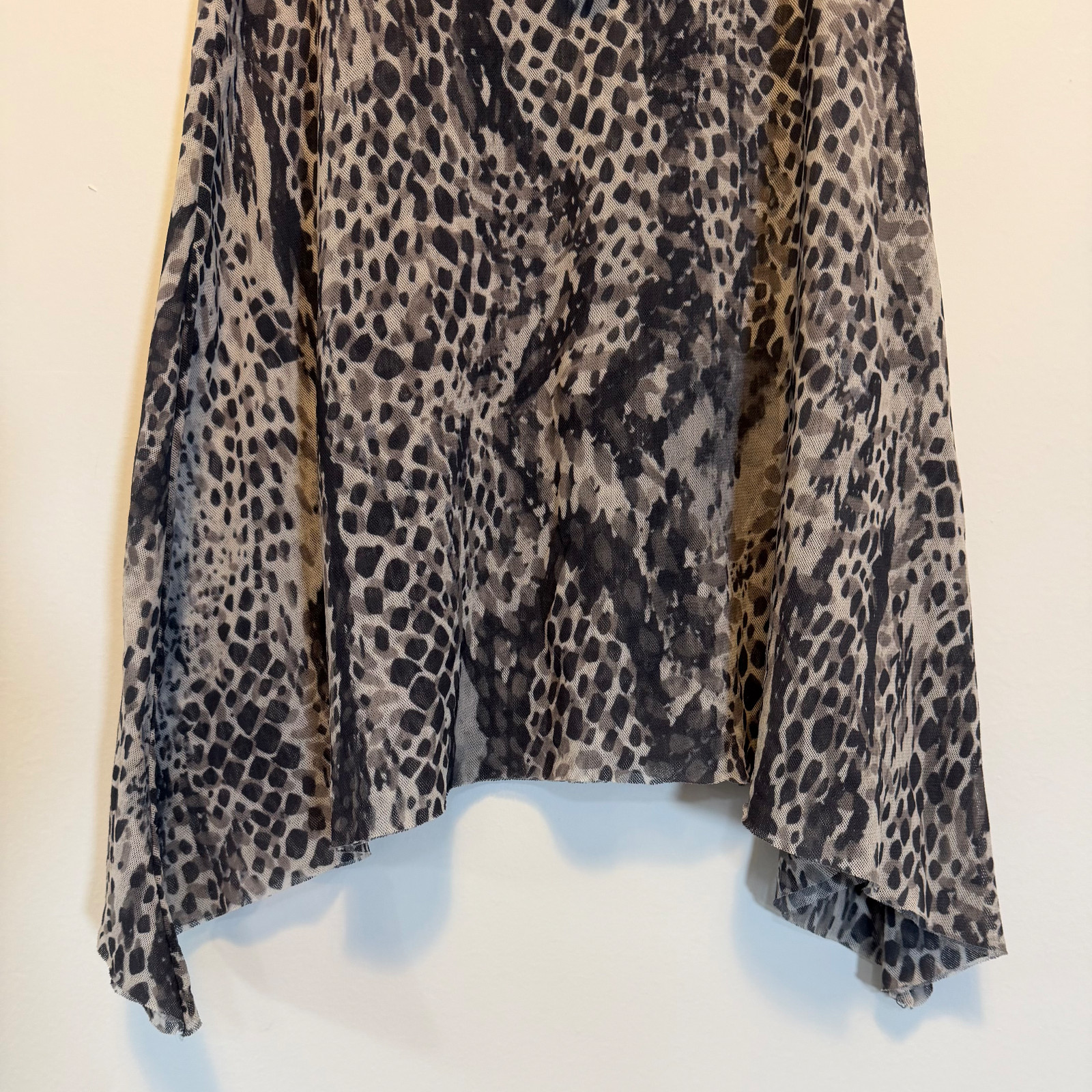 Sweet Pea circa 2007 Python Print Double Mesh Tan… - image 5