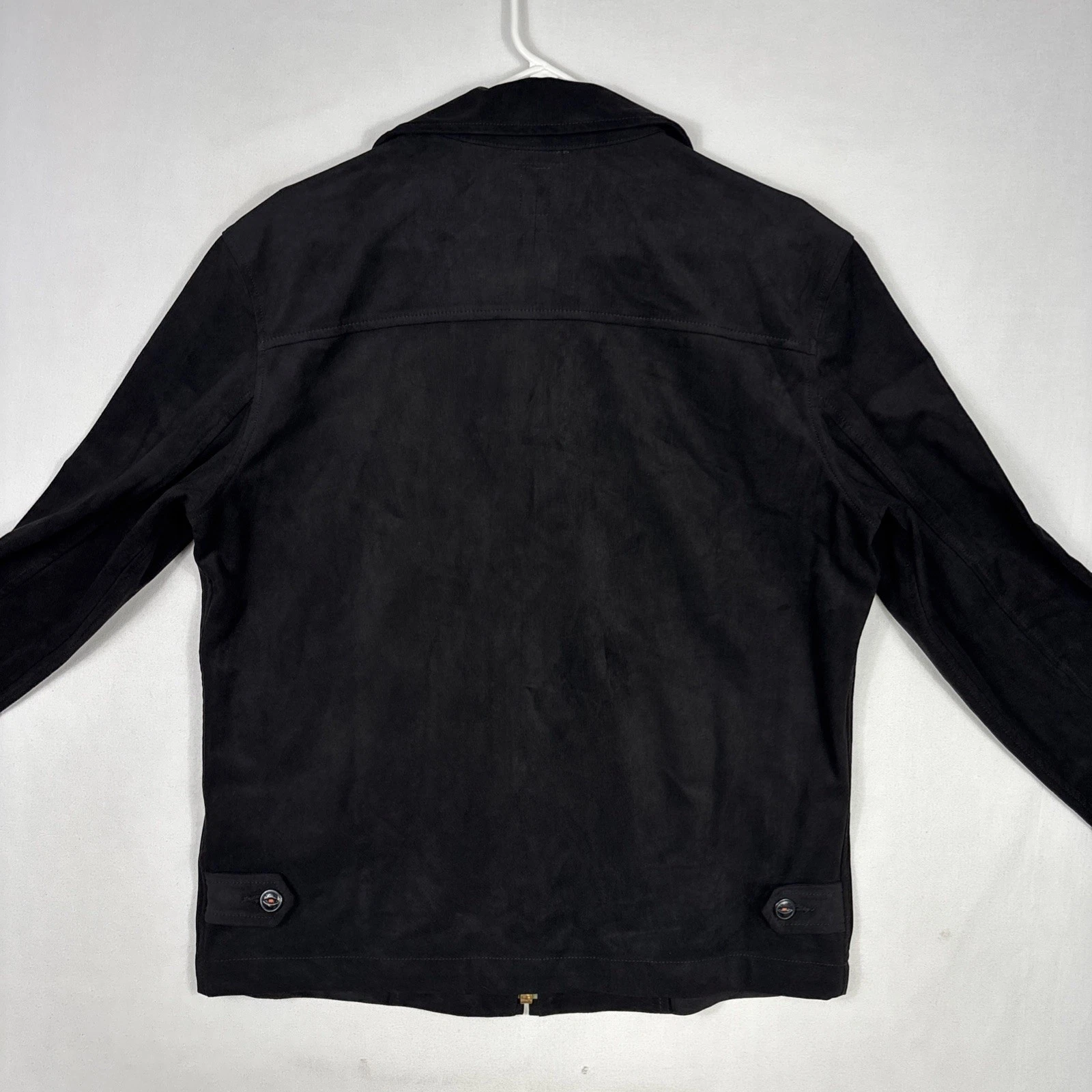 Hiroshi Kato The Propeller Velour Knit Jacket Men's S Jet Black Velvet NEW $458 - product detail image 4