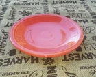 SALAD PLATE Poppy orange NEW HOMER LAUGHLIN FIESTA 7 1/4"