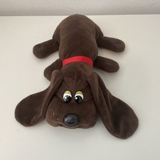 Hasbro Large Brown Pound Puppy Hound with Floppy Ears Plush 17" 2019 Brown bolt