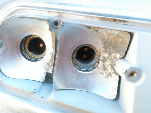 FIAT 600 Lamp Holder Housing Rear Right Light Altissimo 01.5168 w/ Lamp Holders - Picture 7 of 12