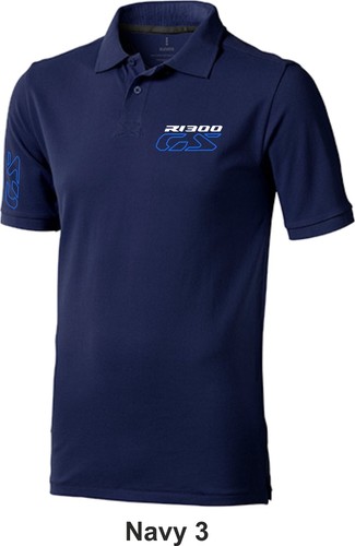 R1300GS Poloshirt T-Shirt für BMW Fans Trophy Adventure Tramuntana Triple Black - Bild 11 von 26