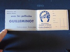 Advertising notebook "Guilleminot" films, plates & papers photos