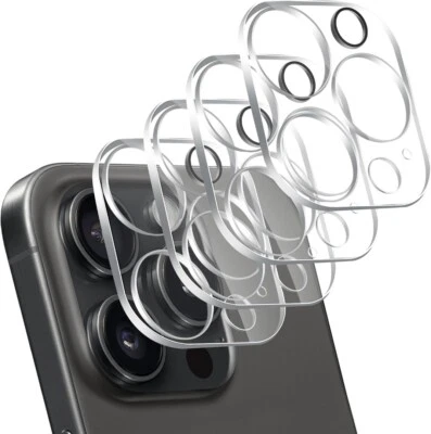 PIXFAB Per Apple IPHONE 16 Pro Fotocamera Lente Posteriore Vetro Temperato Protezione