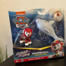 PAW PATROL Aqua Pups MARSHALL DOLPHIN Figure Play Set BRAND NEW