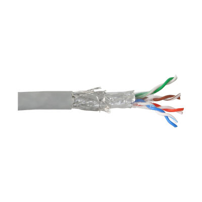 InLine  Verlegekabel, SF/UTP, Cat.5e, AWG24 CCA, PVC, 100m