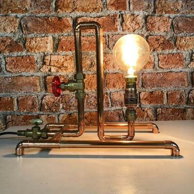 Copper pipe best sale wall lights