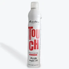 Touch Hair Fixing Spray, 16.8 Fl Oz, Plus Argan Oil, 0% Humidity, Long-Lasting 