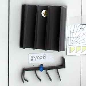 Door Bottom Sweep 36 Inch Staple On Door Weather Strip Brown Door Bottom Seal