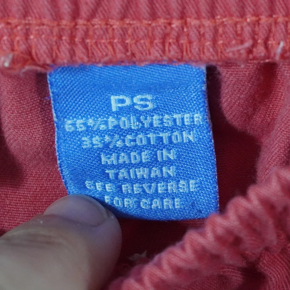 PARADISE BAY petites PS red Pull On Elastic  Mom Shorts - Image 3 of 4