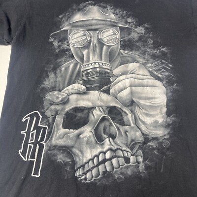 Vintage The Psycho Realm Shirt Hip Hop Rap Tee Gas Mask Graphic