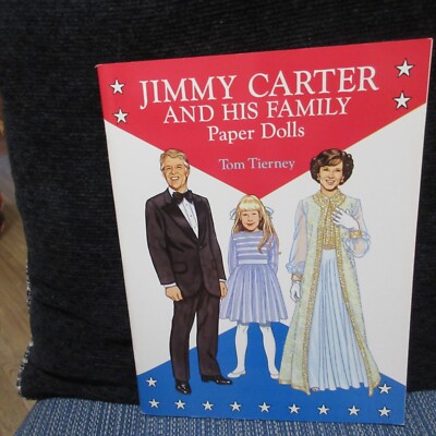 Jimmy Carter and his family Paper Dolls by Tom Tierney New Uncut
