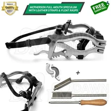 Equine Dental McPherson Mouth Speculum Horse Gag Float 4000 Series German Grade
