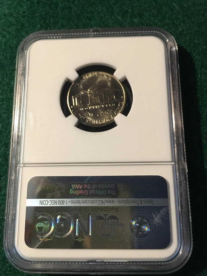 1956-D JEFFERSON NICKEL 5c NGC MS 66 - Image 2 of 4