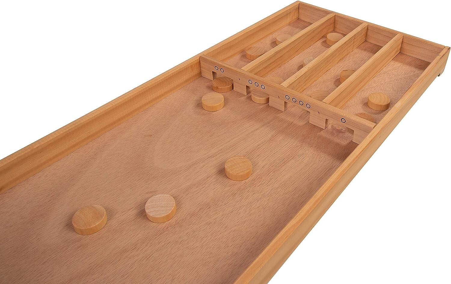 Longfield Games 340650 Spiel Holzen Scheiben Holland Billard