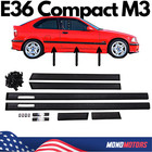 BODY SIDE MOULDING TRIM For BMW E36 COMPACT 1993-2000 M3 2D Sport Door Mouldings