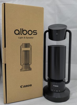Canon albos Light & Speaker ML-A Black Spotlight Aluminum Speaker  