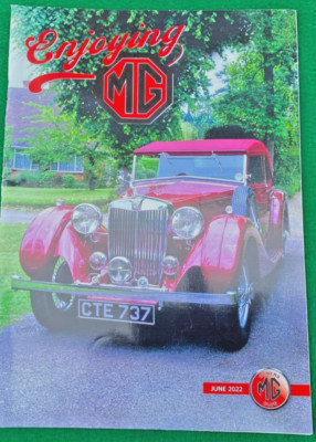 ENJOYING MG JUN  2022 DESIGN ANALYSIS EASTER WEST COUNTRY TWO ISLANDS EIGHT CYLI