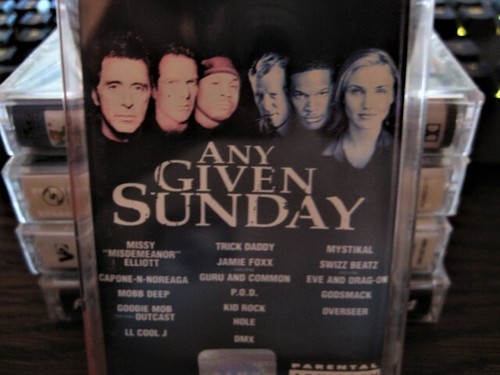 Any Given Sunday Soundtrack Rap Hip Hop MADE IN BULGARIA Bulgarian Edition Tape - Picture 2 of 7