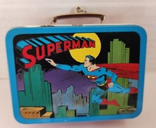 Vintage HALLMARK Keepsake Ornament 1998 SUPERMAN Commemorative Edition Lunchbox
