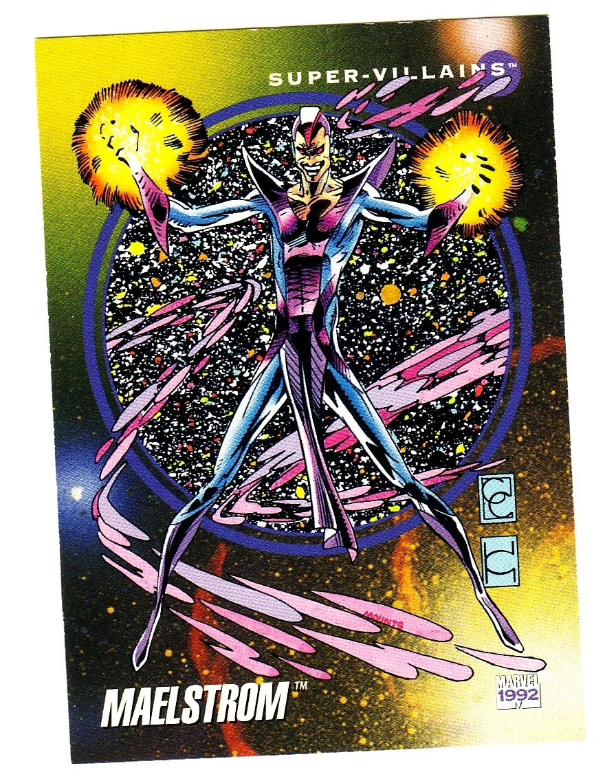 1992 MARVEL UNIVERSE BASE CARD 125 MAELSTROM | eBay