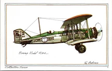 Boeing Model 40B-4 - 1973 Aviation Postcard - Roy Anderson Art- Collector Series