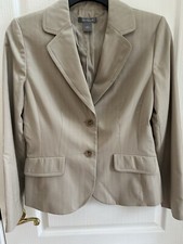 ANN TAYLOR BLAZER JACKET SIZE 6 LINED LONG SLEEVE SINGLE BREASTED