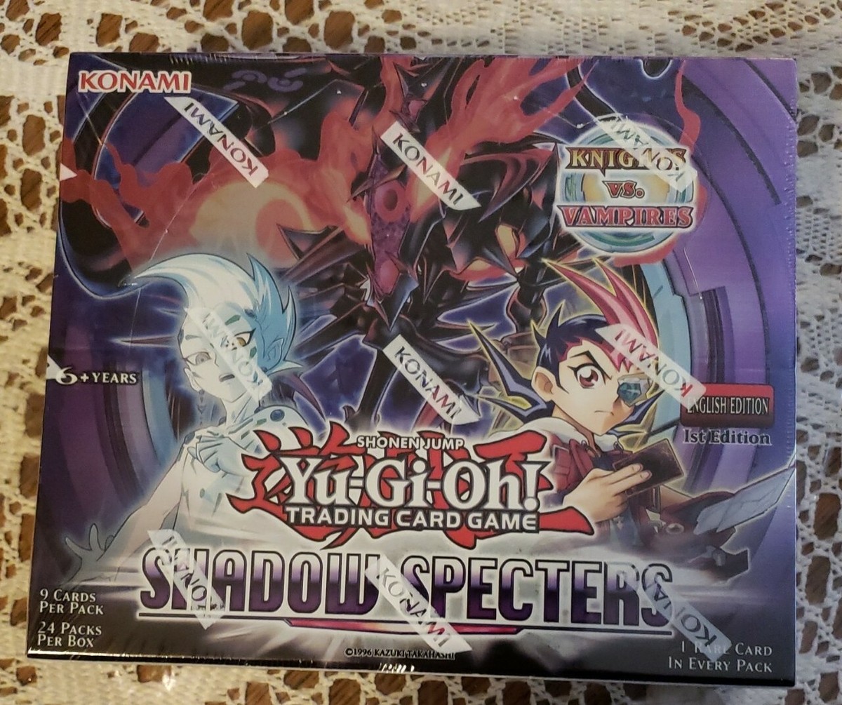 yugioh shadow specters booster box YuGiOh Shadow Specters Booster Pack 1st Edition main image 1