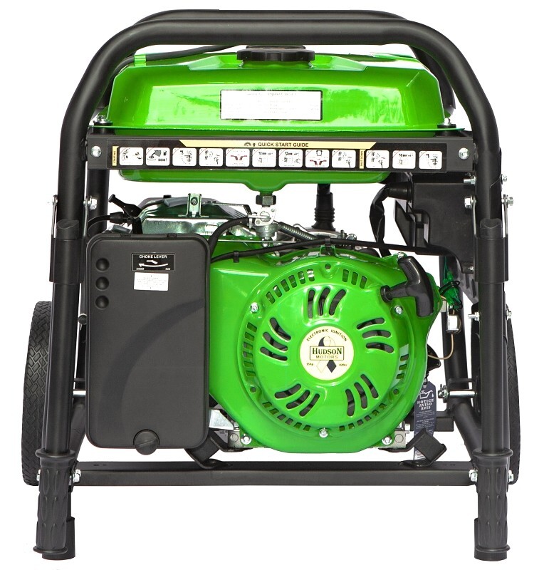 LIFAN ES5700 Portable Generator, 42.2 A, 120 V, 5700 W Output
