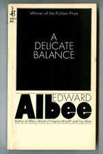 A DELICATE BALANCE by Edward ALBEE! Vintage 1970 Pocket Books Paperback!