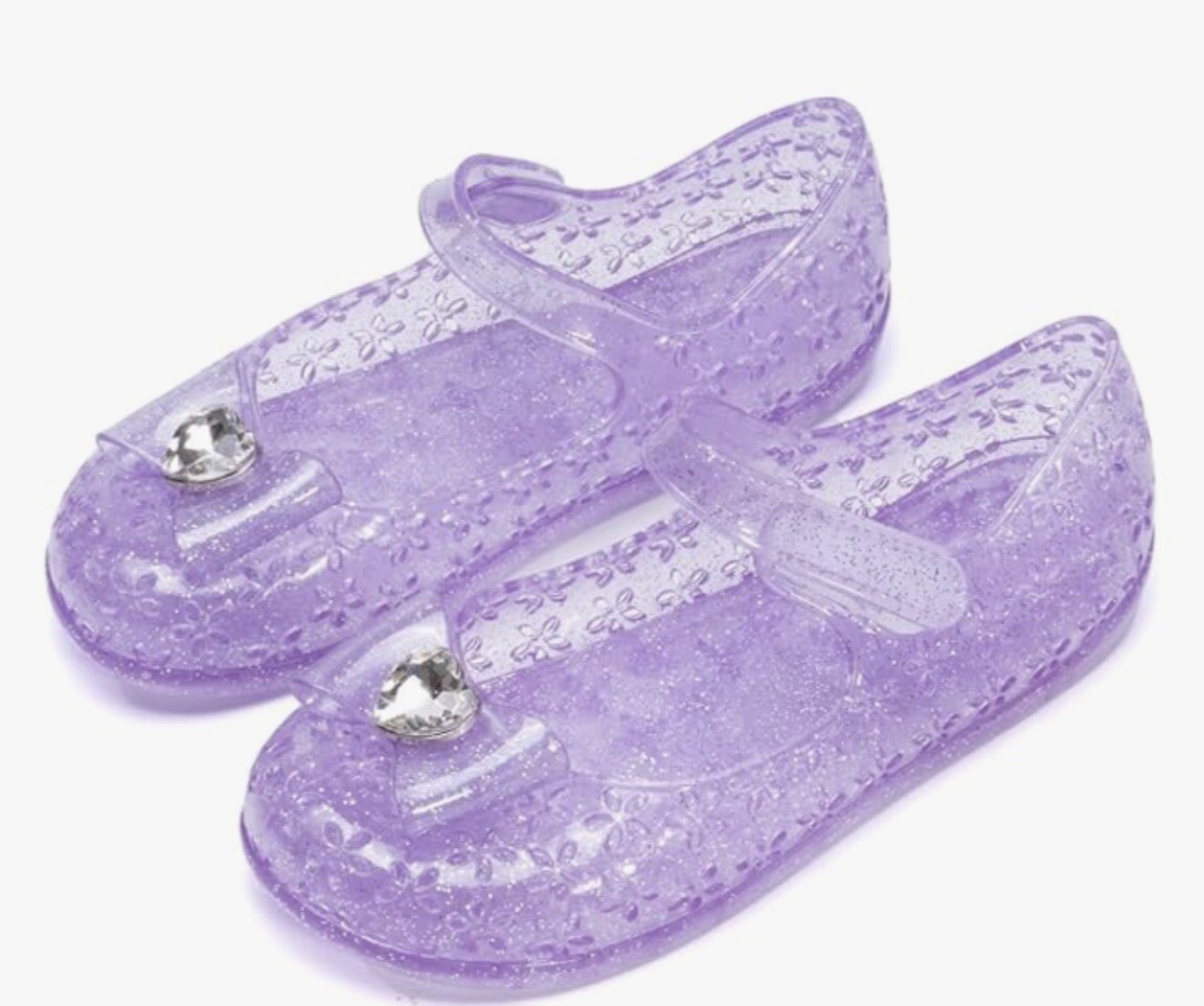 Jiaduowang Girls Princess Inspired Flats Mary Jane Dance Party