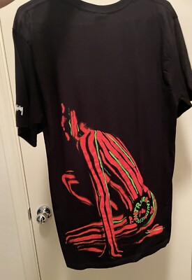 STUSSY✖️A Tribe Called Quest T-SHIRT Stussy X A Tribe Called Quest Collab Tshirt, Medium | eBay