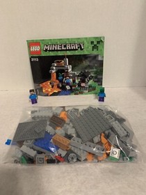LEGO Minecraft The Cave 21113 Pre-Owned Complete Set NO BOX [Retired]