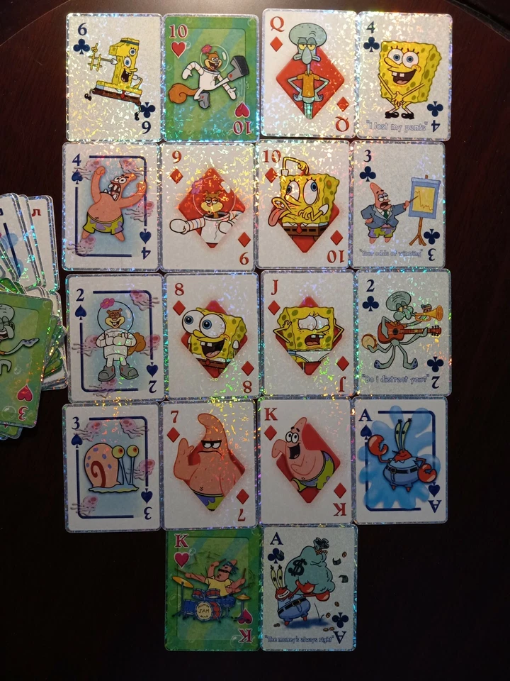 2003 SpongeBob SquarePants полный комплект 26 торговый автомат наклейки РЕДКАЯ серия 3 - Изображение 2 из 4