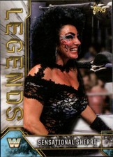 2017 Topps Legends of WWE Wrestling Card #81 Sensational Sherri