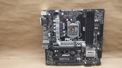 *FOR PARTS ONLY* ASROCK B250M PRO4-IB LGA1151 MOTHERBOARD (MBM18)