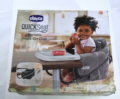 chicco quickseat hook on highchair