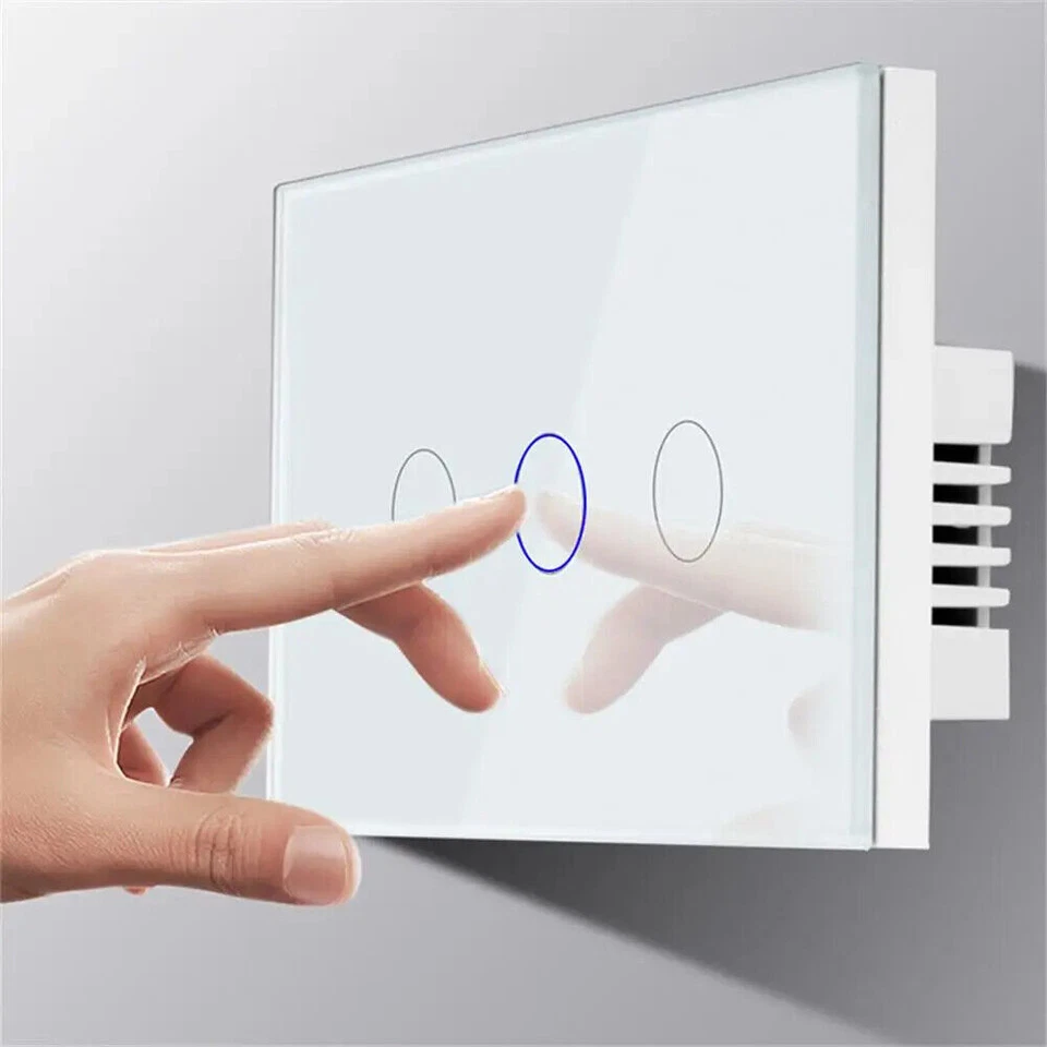 Ewelink WiFi Smart Light Switch 2way 1/2/3 Gang Smart Switch RF Control Touch Wa - image 4 of 4
