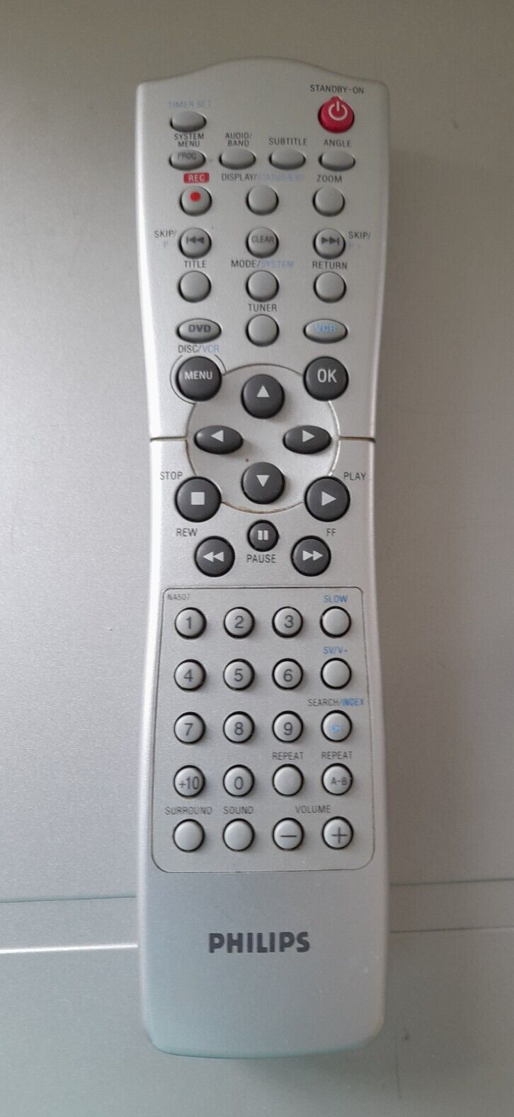 Philips Mx5100vr DVD VHS Player Silver with Remote read description eBay