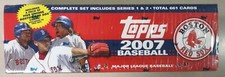 2007 Topps Series 1 & 2 Complete 661 BASEBALL Cards RED SOX Factory Sealed Set