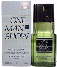 JACQUES BOGART ONE MAN SHOW EDT SPRAY FOR MEN 3.3 Oz / 100 ml BRAND NEW IN BOX!