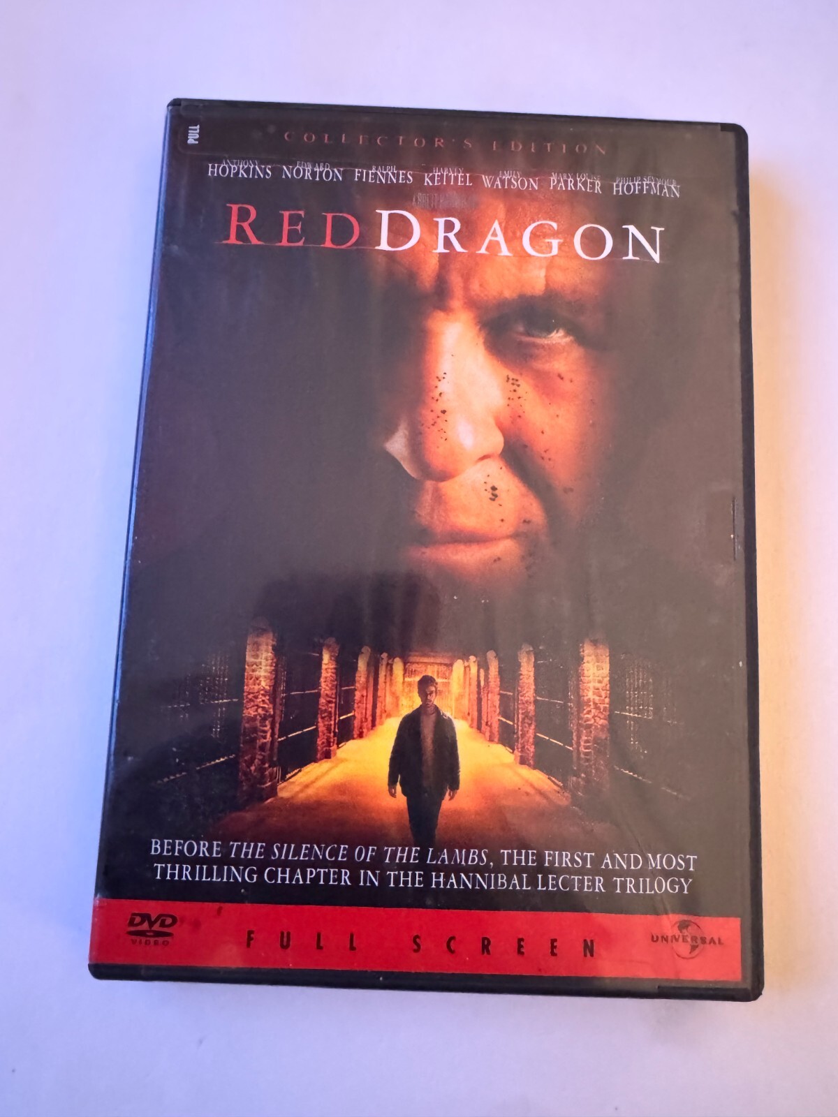 Red Dragon DVD 2002 Fullscreen Collector's Edition